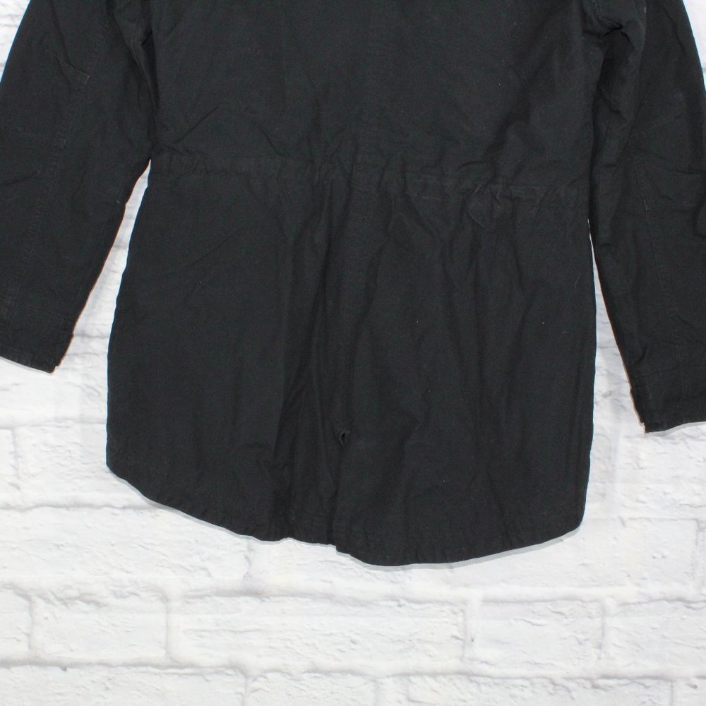 LL BEAN East End Parka Jacket Coat Hooded Black Size Small - Picture 7 of 9
